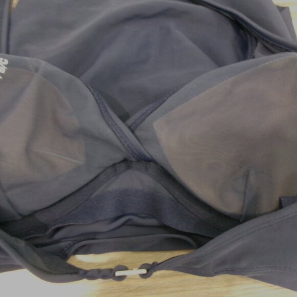 New With Tag, Athleta TARA Halter Tankini Top Swim Top 34 B / C  Navy Blue - Picture 6 of 10